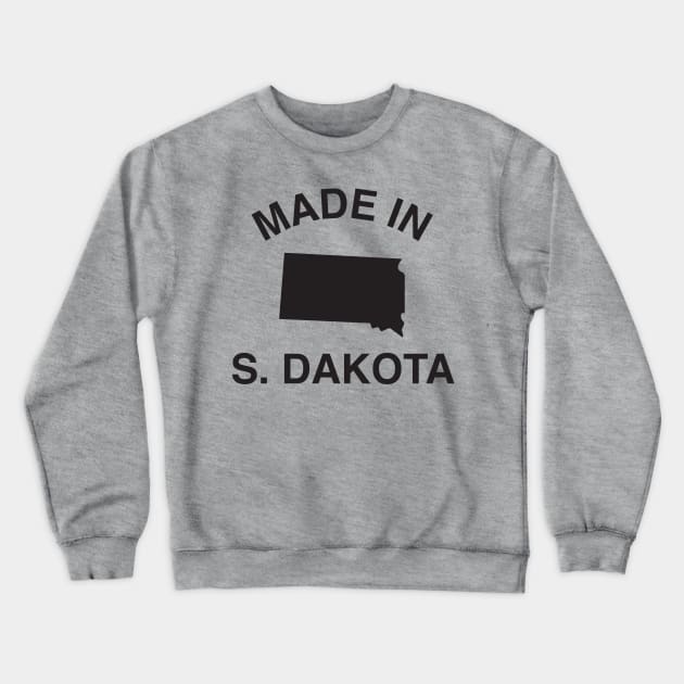 Made in South Dakota Crewneck Sweatshirt by elskepress